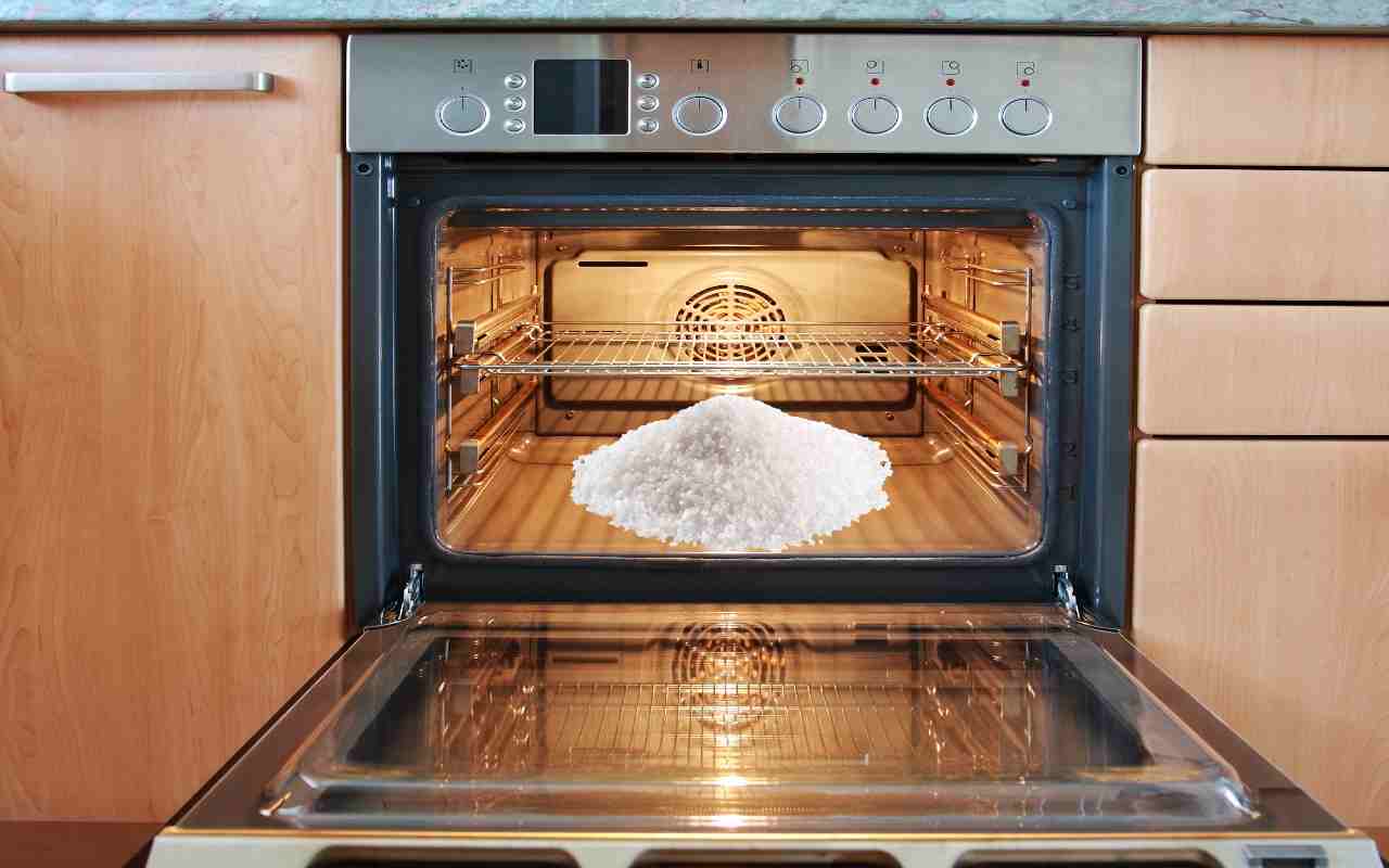 Mettere il sale nel forno, un accattivante escamotage