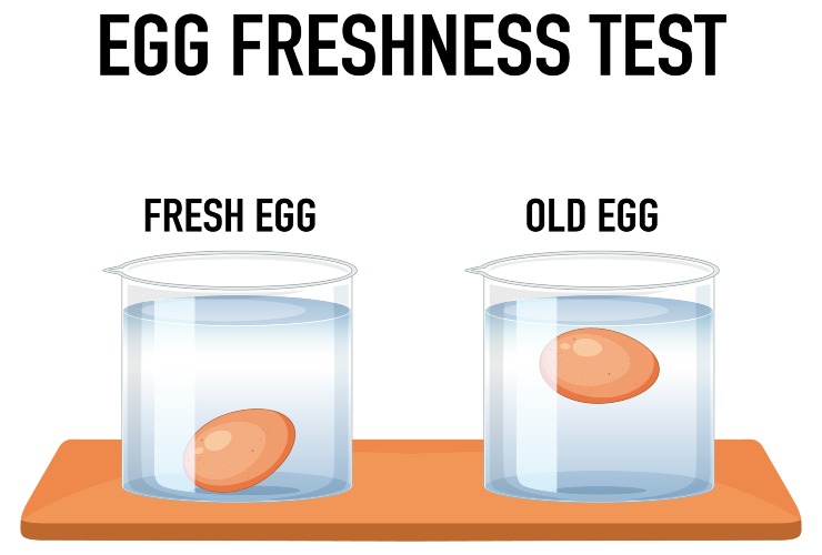 Capire se le uova sono realmente fresche