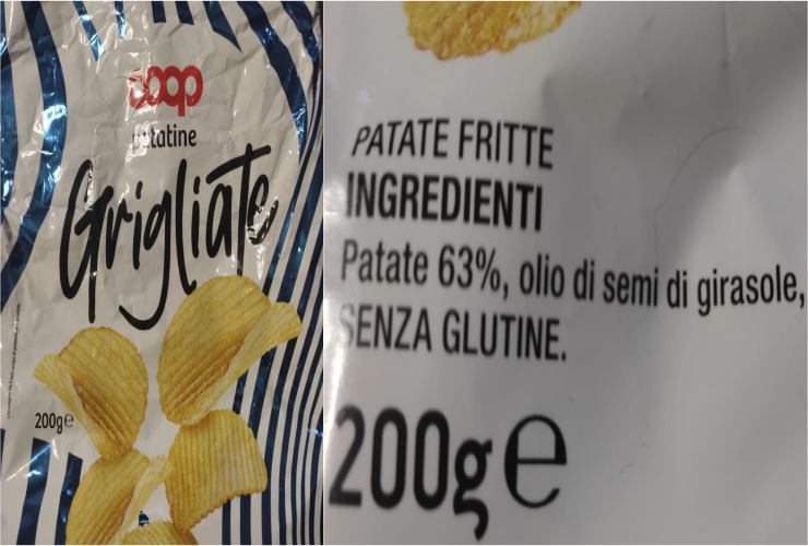 Patatine Coop e la recensione al vetriolo