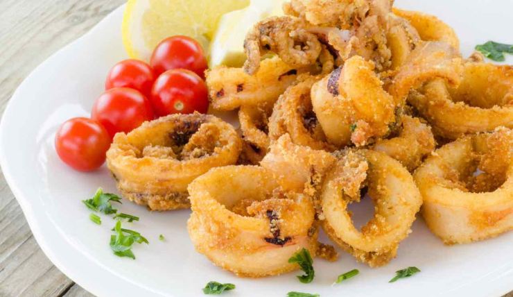 calamari friggitrice ad aria 