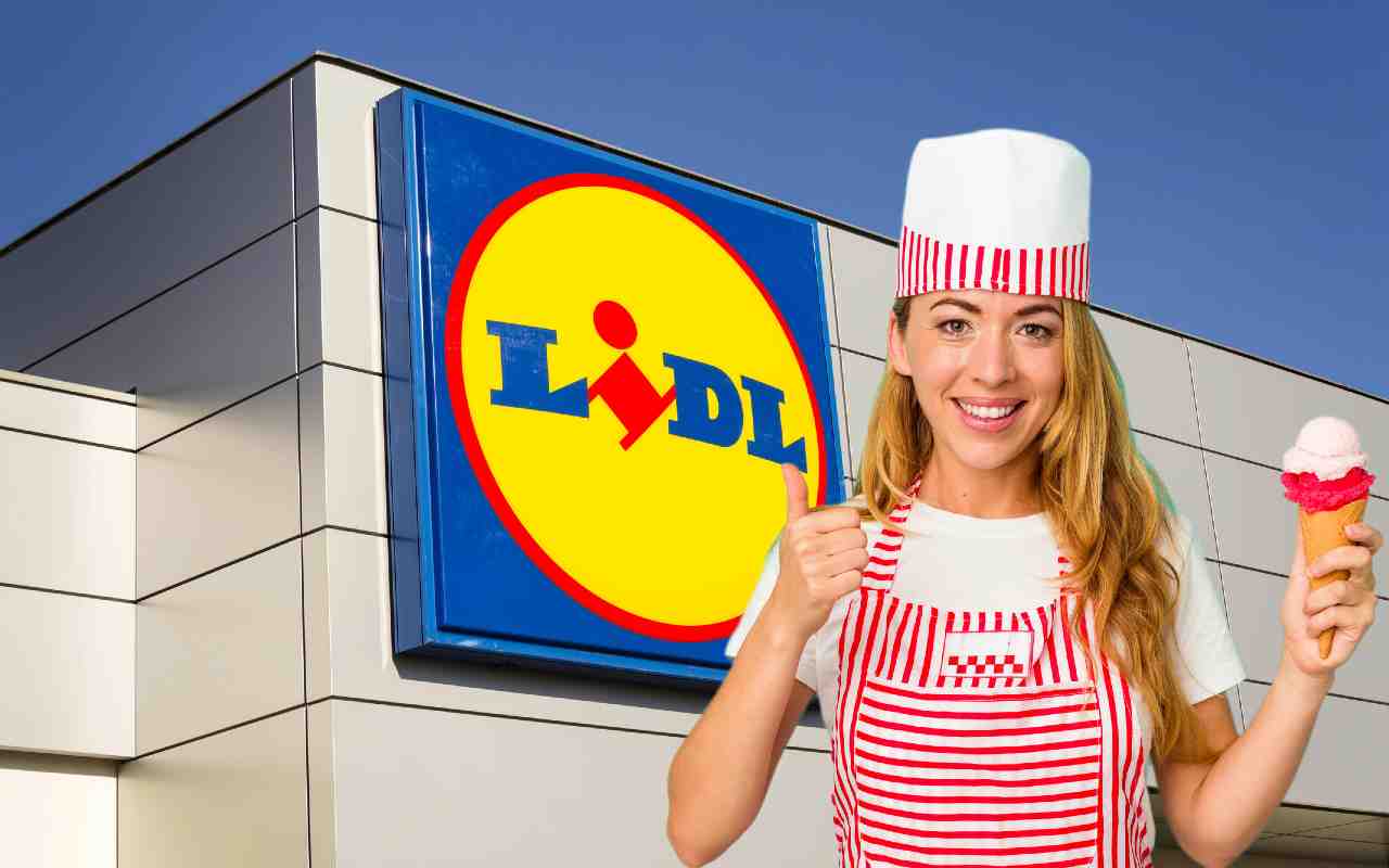 La gelatiera ha fatto ritorno da Lidl