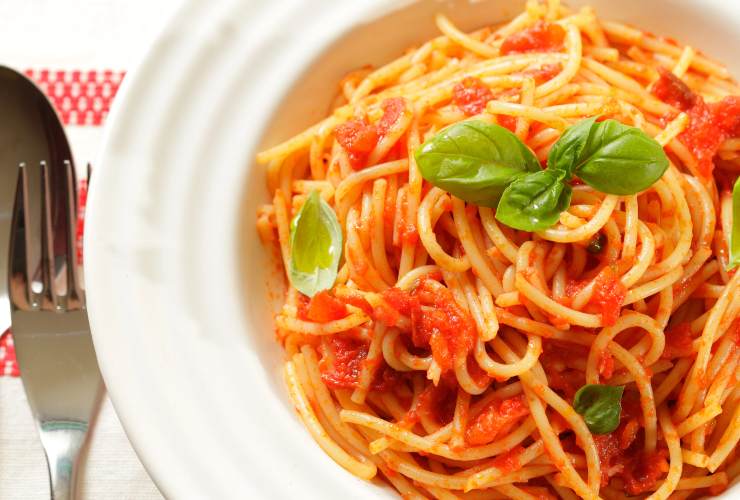 Un piatto di spaghetti da Borghese