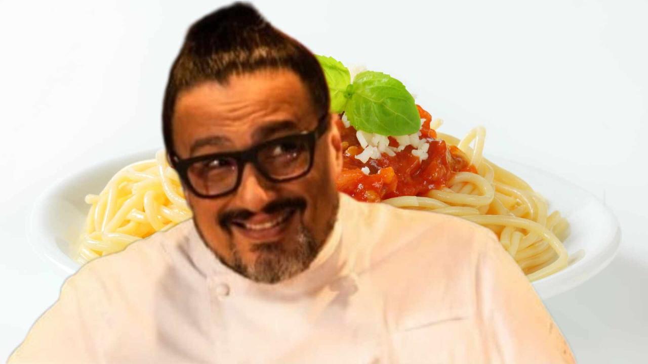 Un piatto di spaghetti da Borghese