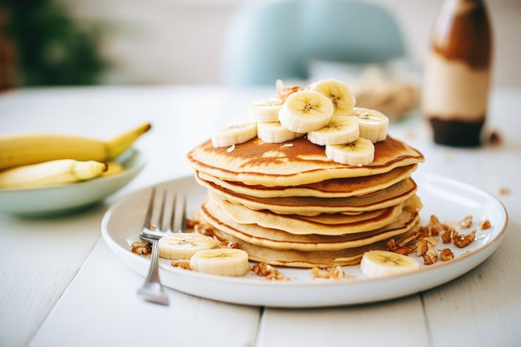 pancake alla banana