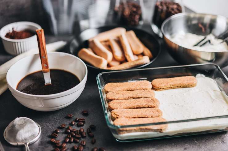 tiramisù preparazione