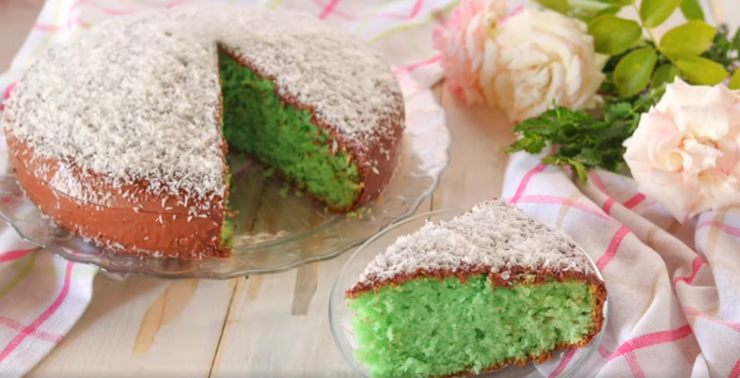 Ricetta torta cocco e menta