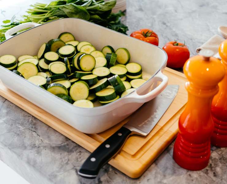 Torta salata con le zucchine