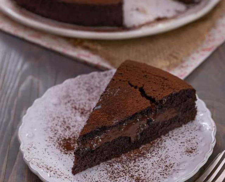 Torta con cuore morbido ricetta