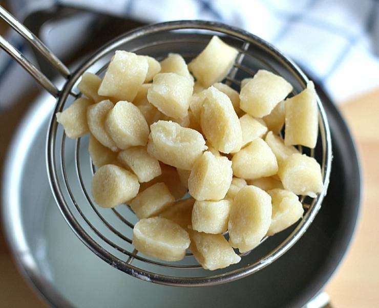 Gnocchi all'acqua ricetta