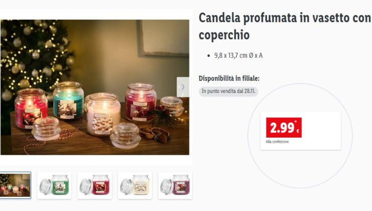 candele lidl