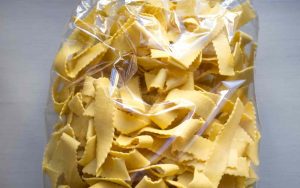 Il minutaggio della pasta sulla confezione