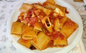 Paccheri con Baccalà dove mangiarli