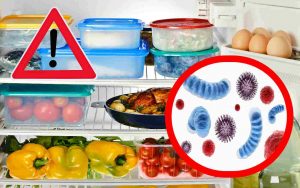 Germi e batteri nel frigorifero