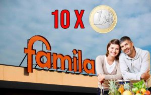 10 prodotti a 1€ da Famila