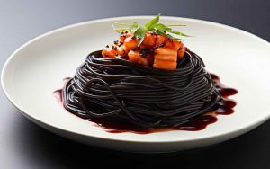 Spaghetti al nero di seppia la ricetta
