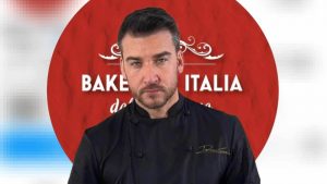 Damiano Carrara fuori da Bake Off Italia